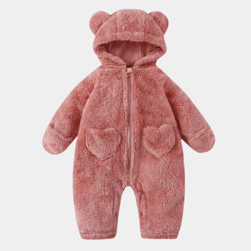 Combinaison Barboteuse Ourson 0-12 Mois