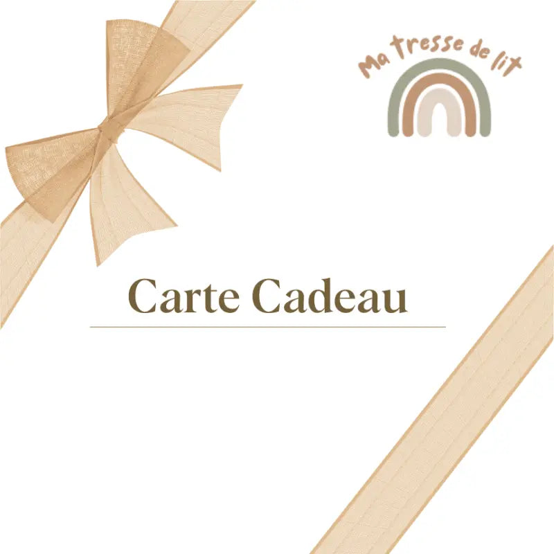 Carte Cadeau Ma Tresse de Lit