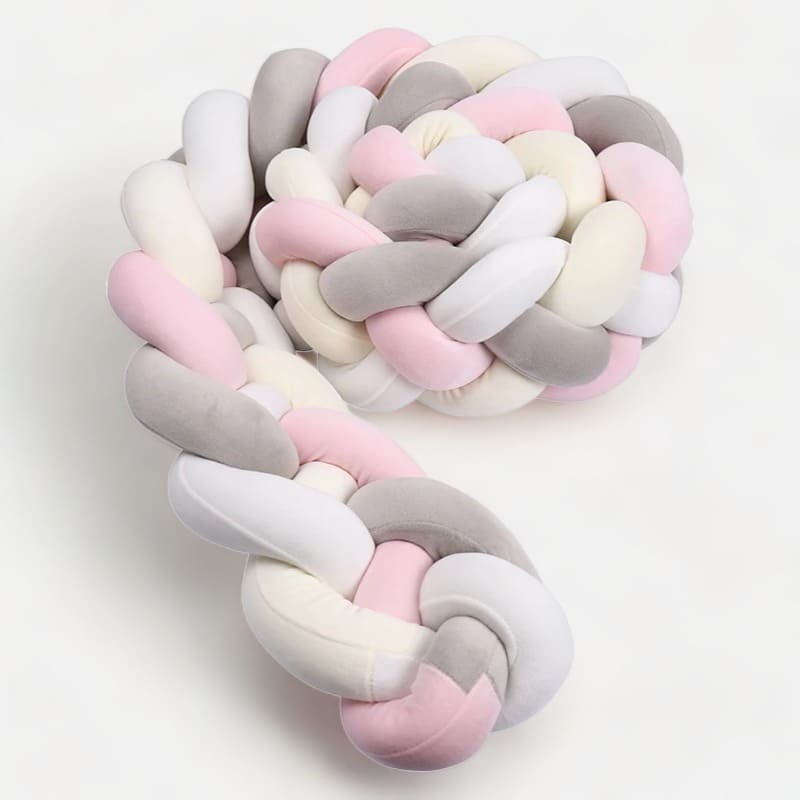coussin tresse tour de lit