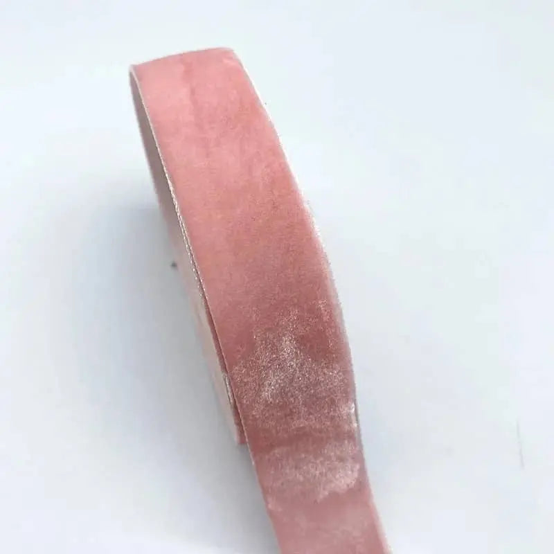 ruban fixation tresse de lit rose