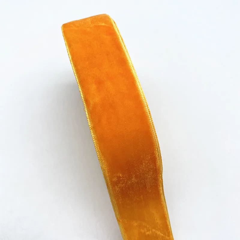 ruban fixation tresse de lit orange