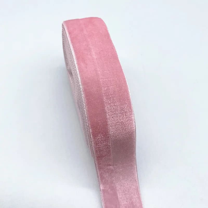 ruban fixation tresse de lit rose