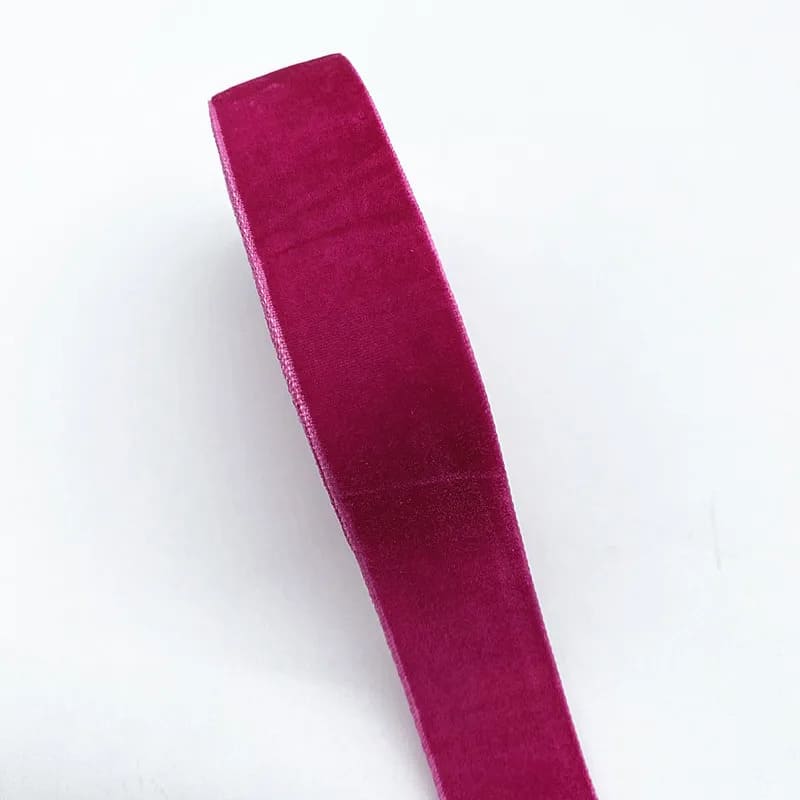 ruban fixation tresse de lit fushia