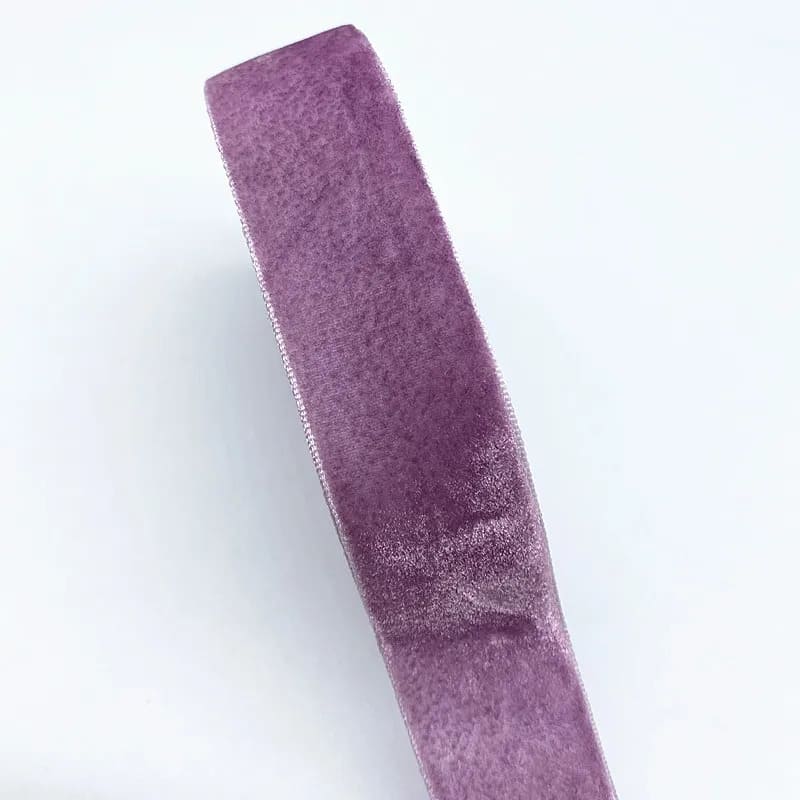 ruban fixation tresse de lit mauve