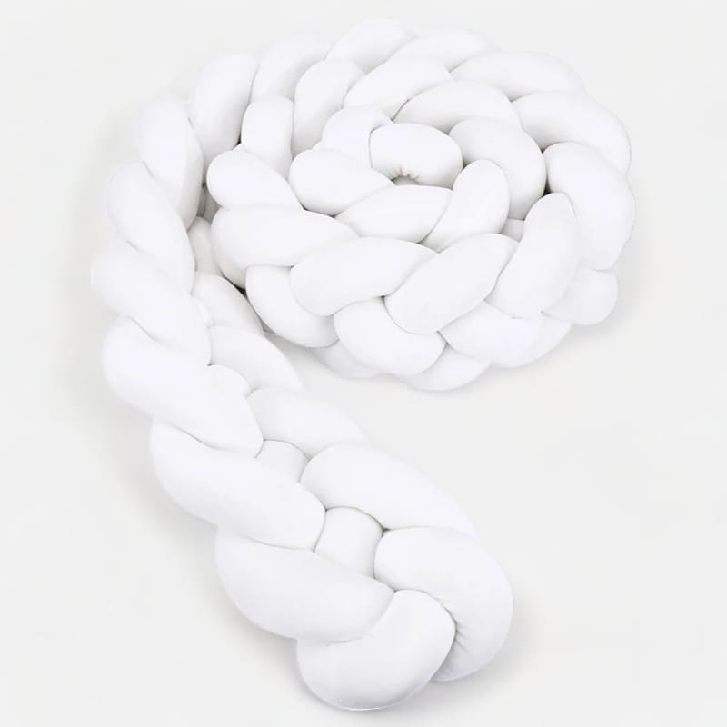 tresse de lit blanc