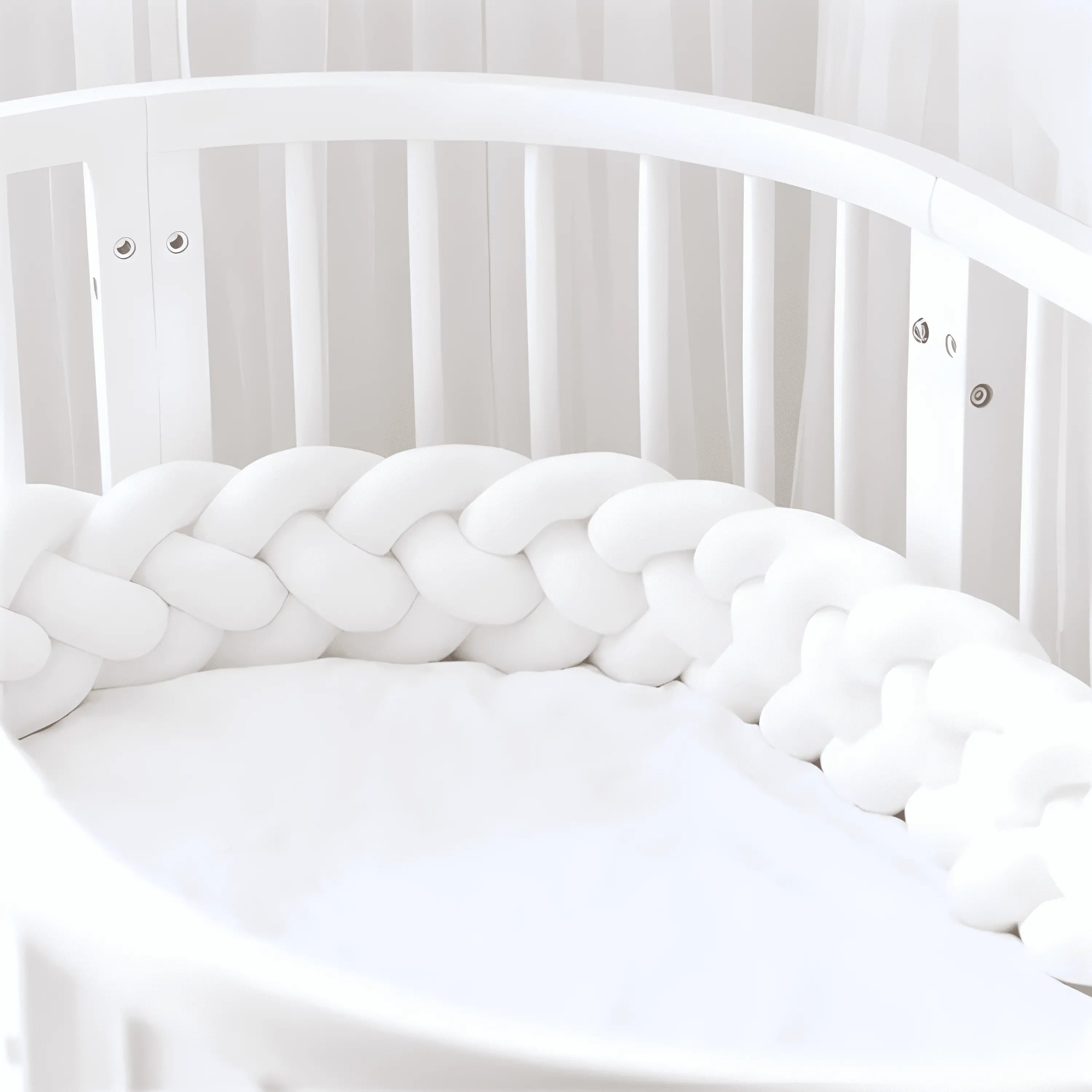 tresse de lit blanche 3m
