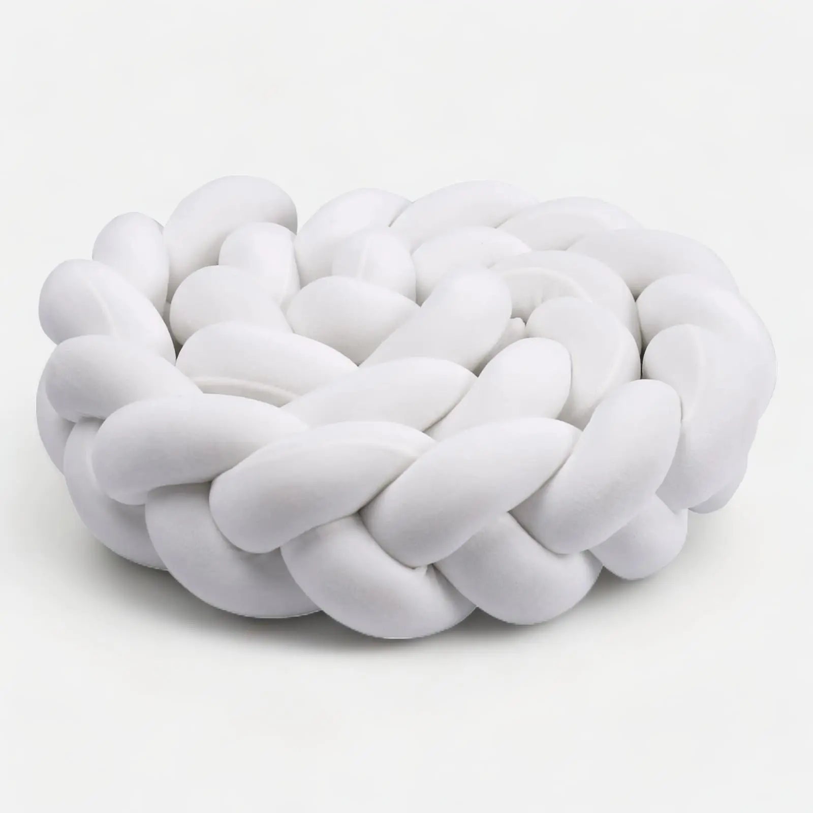 tresse de lit blanche