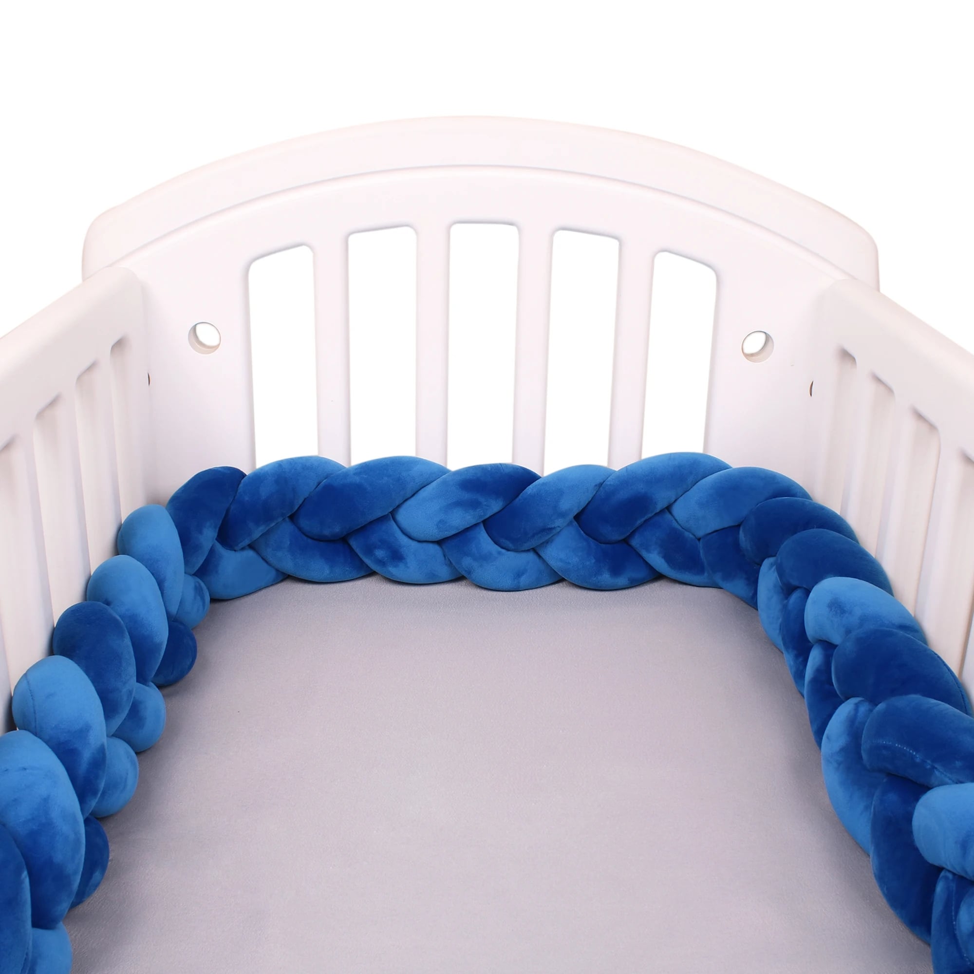 tresse de lit bleu