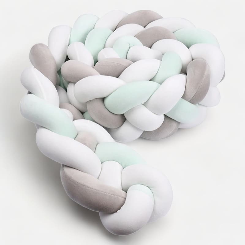 tour de lit tresse enfant