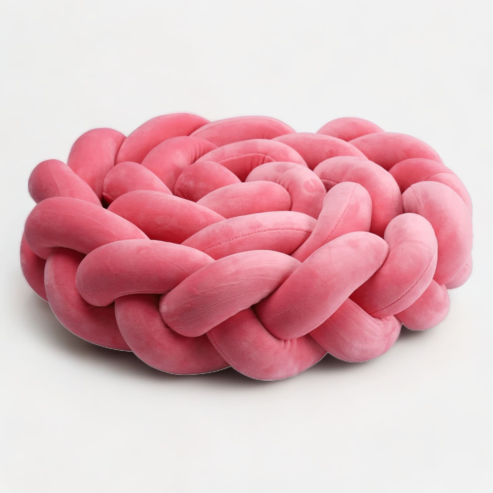 tresse rose tour de lit