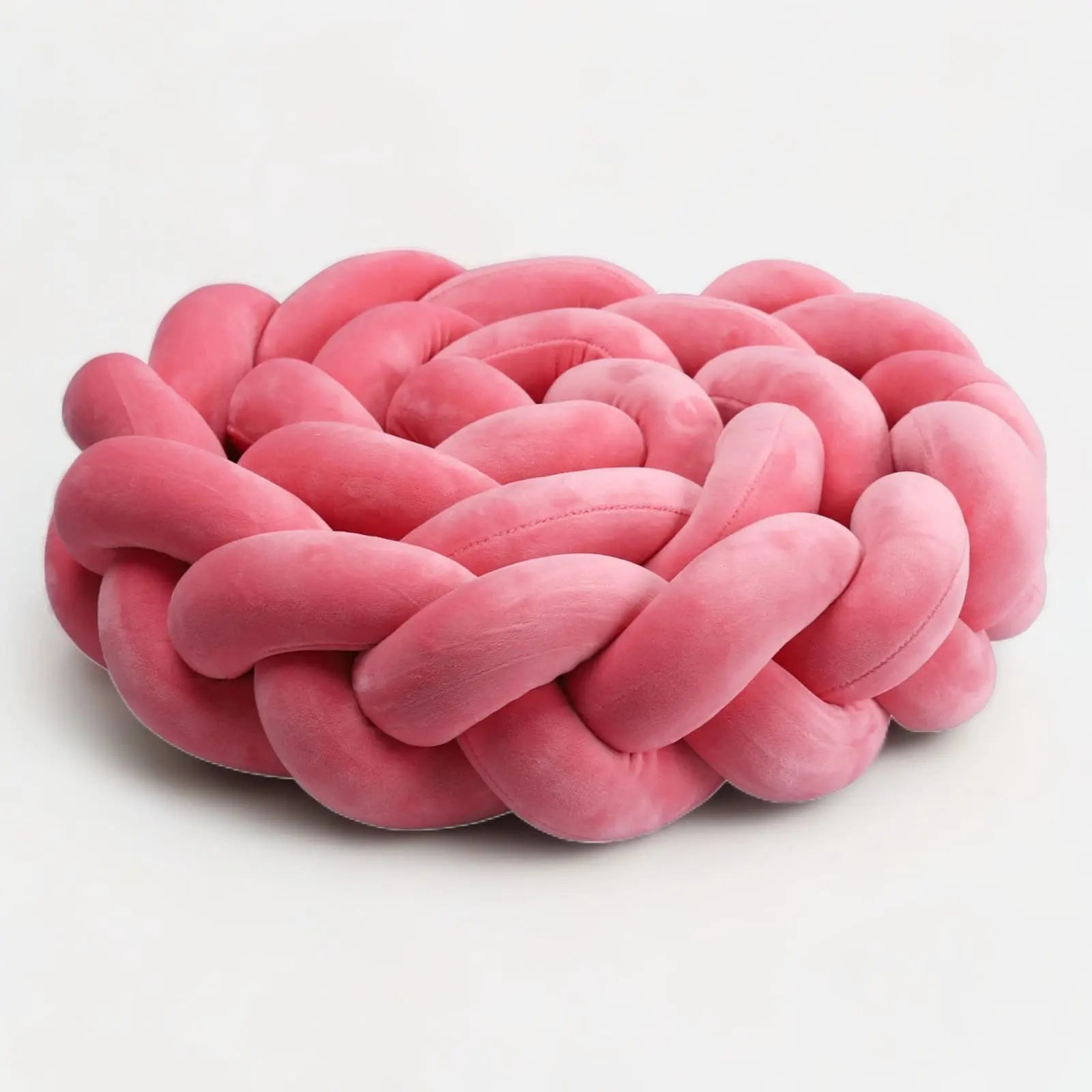 tresse rose tour de lit