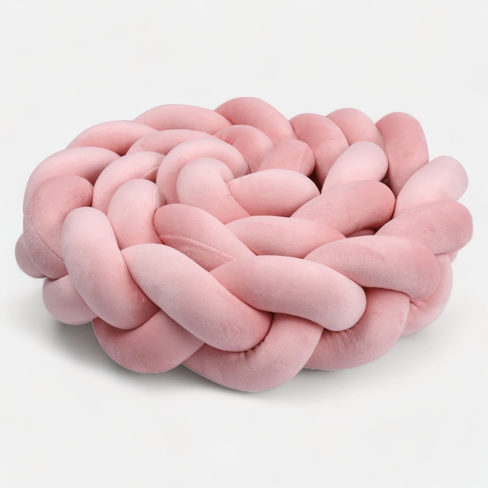 tresse de lit vieux rose