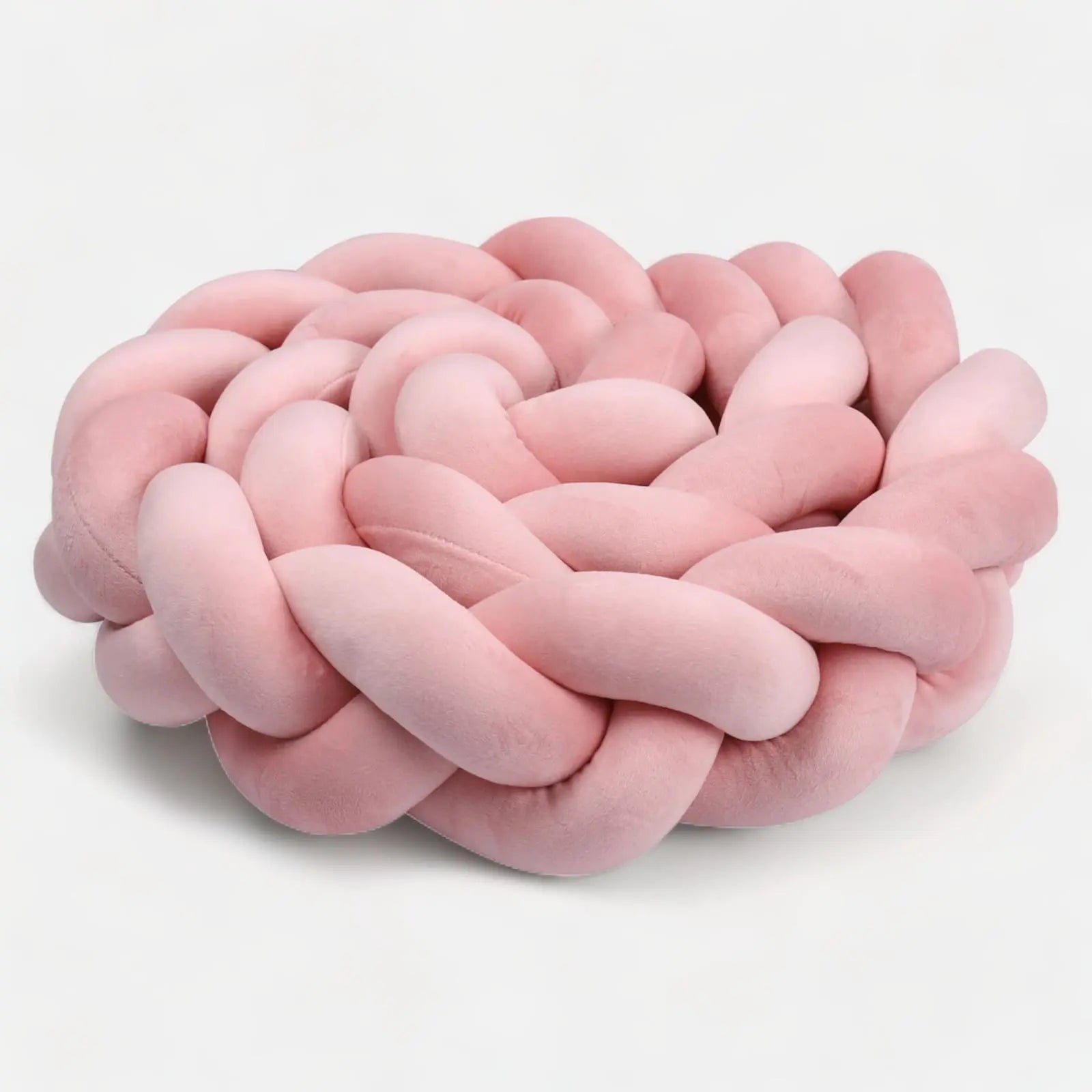 tresse de lit vieux rose