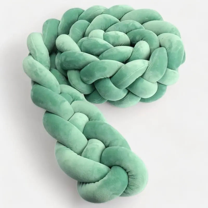 tresse de lit vert sauge
