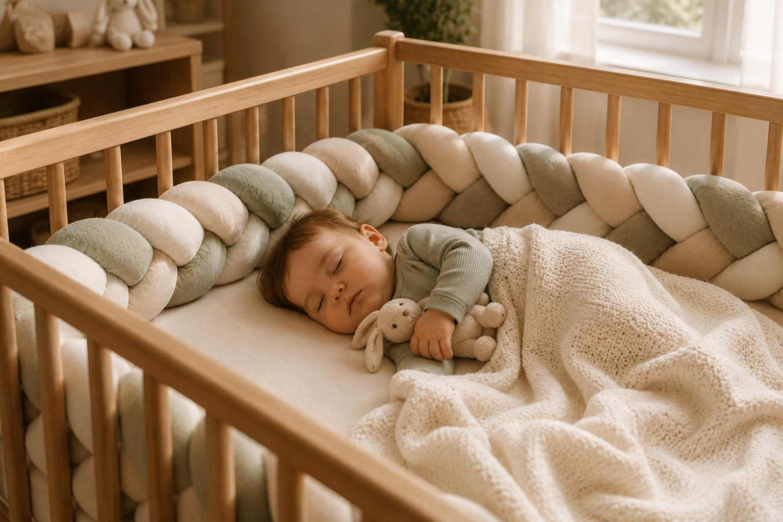 Tresse de lit bébé : à quel âge et jusqu'à quand ?