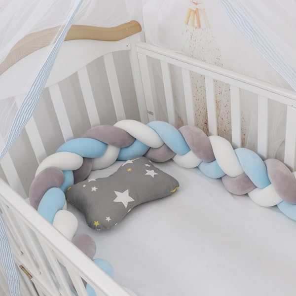 Coussins tressé tour le lit bébé - ZYADA room home décor